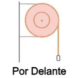 Por delante