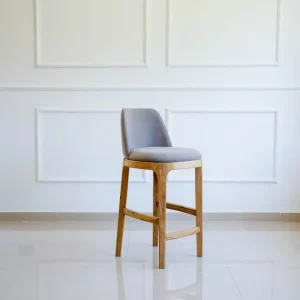 Banqueta alta de Petiribí para desayunador Ginger 1 - SILVINA C MUEBLERIA Y DECORACION