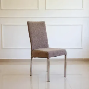 Silla moderna cromada Mara 1- SILVINA C MUEBLERIA Y DECORACION