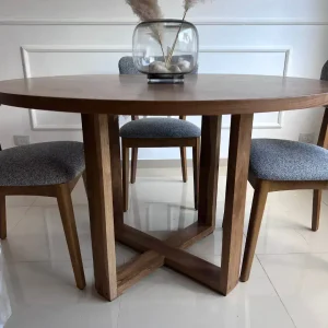 Mesa redonda madera Londres - SILVINA C 4