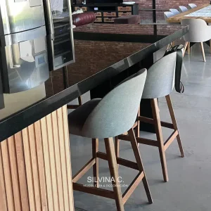 Banqueta alta guatambú Venecia - SILVINA C MUEBLERIA DECORACION 07