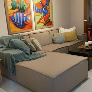 sillón esquinero modular Qatar - SILVINA C MUEBLERIA DECORACION