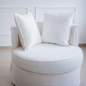 Sillón Enfundado Pastilla 1 - SILVINA C MUEBLERIA DECORACION