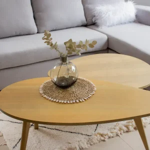 Mesa ratona ovalada Drop - SILVINA C 3