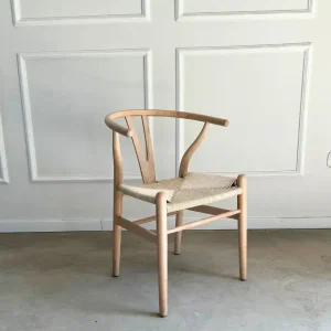 Silla madera Ratán Nórdica Wishbone - SILVINA C 7