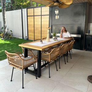 Sillón Ratán exterior Kensel - SILVINA C