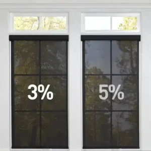 Transparencia tela Screen translucida - SILVINA C MUEBLERIA DECORACION