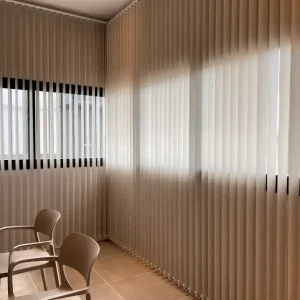 Cortina bandas verticales a medida - SILVINA C