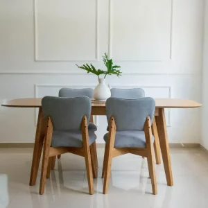 Mesa extensible comedor madera Vintage - SILVINA C