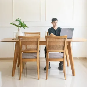 Silla comedor esterillada Catalina - SILVINA C 2