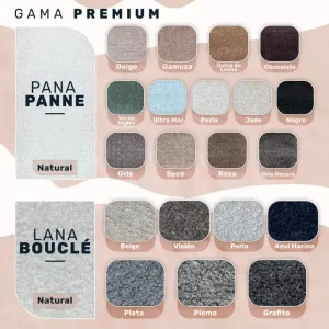 Telas premium - SILVINA C MUEBLERIA DECORACIÓN