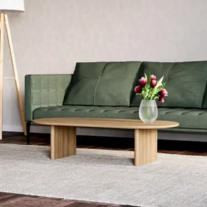 Mesa ratona ovalada madera Nórdica Edi- SILVINA C 2