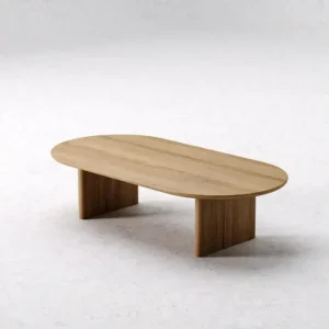 Mesa ratona ovalada madera Nórdica Edi- SILVINA C 4