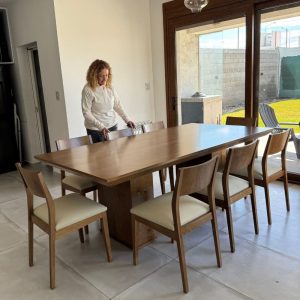 Silla comedor madera Nórdica Calama - SILVINA C 121 (1)