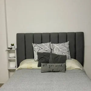 Respaldo Cama Sommier 2 plazas canelón Vita - SILVINA C