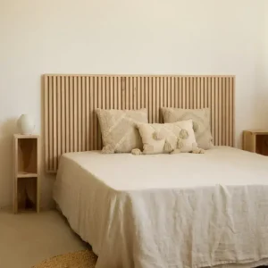 Respaldo Sommier madera varillada Clide - SILVINA C