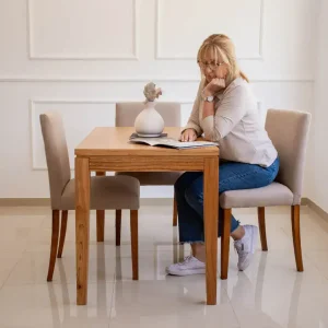 Silla comedor madera Nórdica baja Bruma - SILVINA C 3