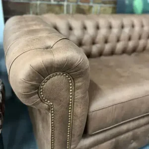 Sillón esquinero Chesterfield 3 cuerpos - SILVINA C 4