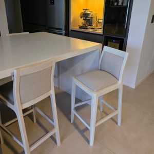 Banqueta desayunador alta madera Moderna Essen - SILVINA C 23