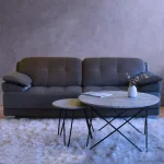 Sillón Moderno 3 Cuerpos capitoné Buenos Aires