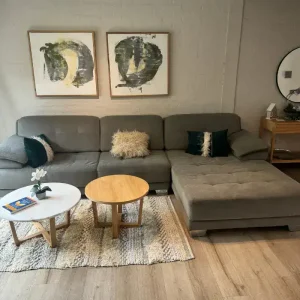 Sillón esquinero Moderno Capitoné Buenos Aires - SILVINA C 3