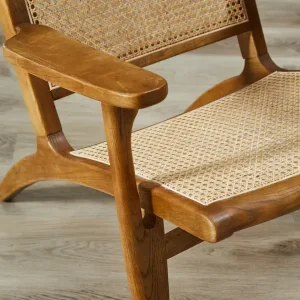 Sillón individual Esterillado madera Nórdico Hensel - SILVINA C 3