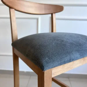 Banqueta alta madera desayunador Nórdica Ken - SILVINA C 3