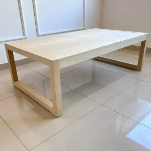 Mesa ratona centro madera natural Tulia - SILVINA C 2