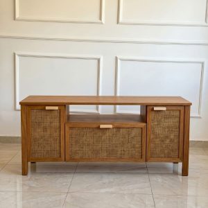 Rack tv Nórdico madera arpillera Michel - SILVINA C 11