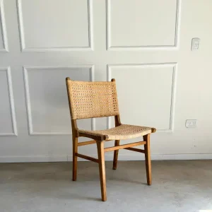 Silla comedor madera esterilla Nórdica Bangkok - SILVINA C 7