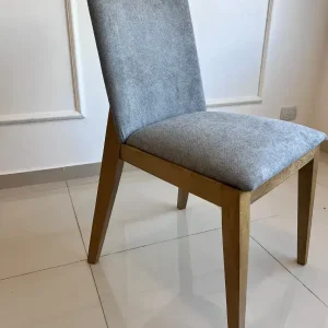 Silla comedor tapizada madera Nórdica Abba - SILVINA C 2