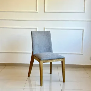 Silla comedor tapizada madera Nórdica Abba - SILVINA C