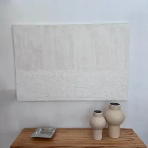 Cuadro pared abstracto - Obra Relieve 120x80cm - SILVINA C