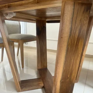 Mesa cuadrada comedor madera Petiribí Gervasoni - SILVINA C 3