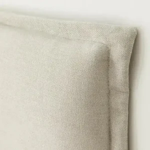 Respaldo Moderno Tapizado Liso Pestañas Alicia - SILVINA C 3