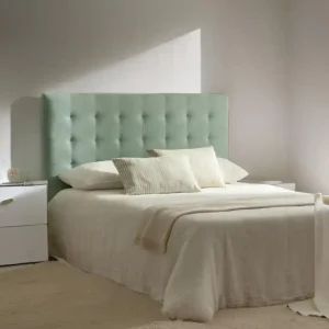 Respaldo Sommier 2 Plazas Capitoné Olivia - SILVINA C 2