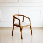 Silla comedor madera Rústica curvo Bali