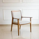 Sillón cabecera apoyabrazos madera Essen