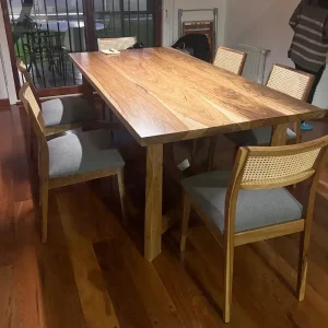 Silla comedor Nórdica esterilla Petiribí Calama - SILVINA C 8