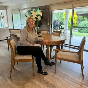 Sillón cabecera apoyabrazos madera Essen - SILVINA C 7