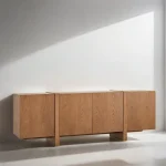 Bahiut vajillero Moderno madera puertas Amalfi