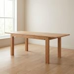 Mesa comedor madera Paraíso extensible 1,55 Zoe