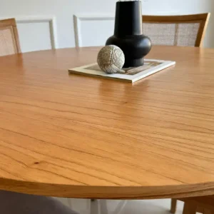 Mesa comedor redonda madera Paraíso Katie - SILVINA C 3
