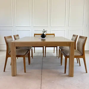 Mesa cuadrada madera comedor Moderno Classic - SILVINA C