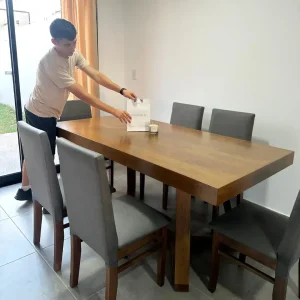 Mesa madera comedor Moderno diseño Barcelona - SILVINA C 11