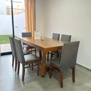 Mesa madera comedor Moderno diseño Barcelona - SILVINA C 71