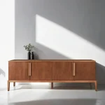 Rack Tv Moderno madera Lenga Oslo