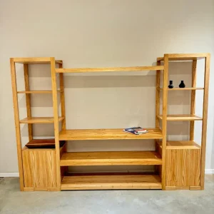 Rack televisor Nórdico madera Paraíso Astrid - SILVINA C