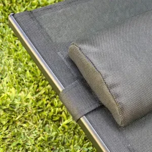 Reposera Aluminio 5 Posiciones curva Black Murcia - SILVINA C 2