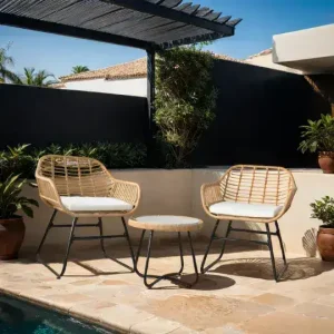 Set exterior muebles jardín Ratán Girona - SILVINA C